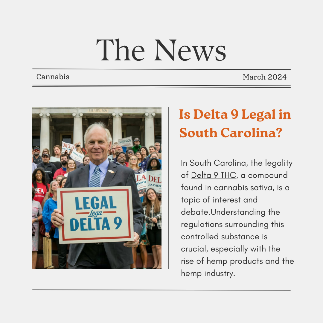 Is Delta 9 Legal in South Carolina? – Triangle Hemp Wellness