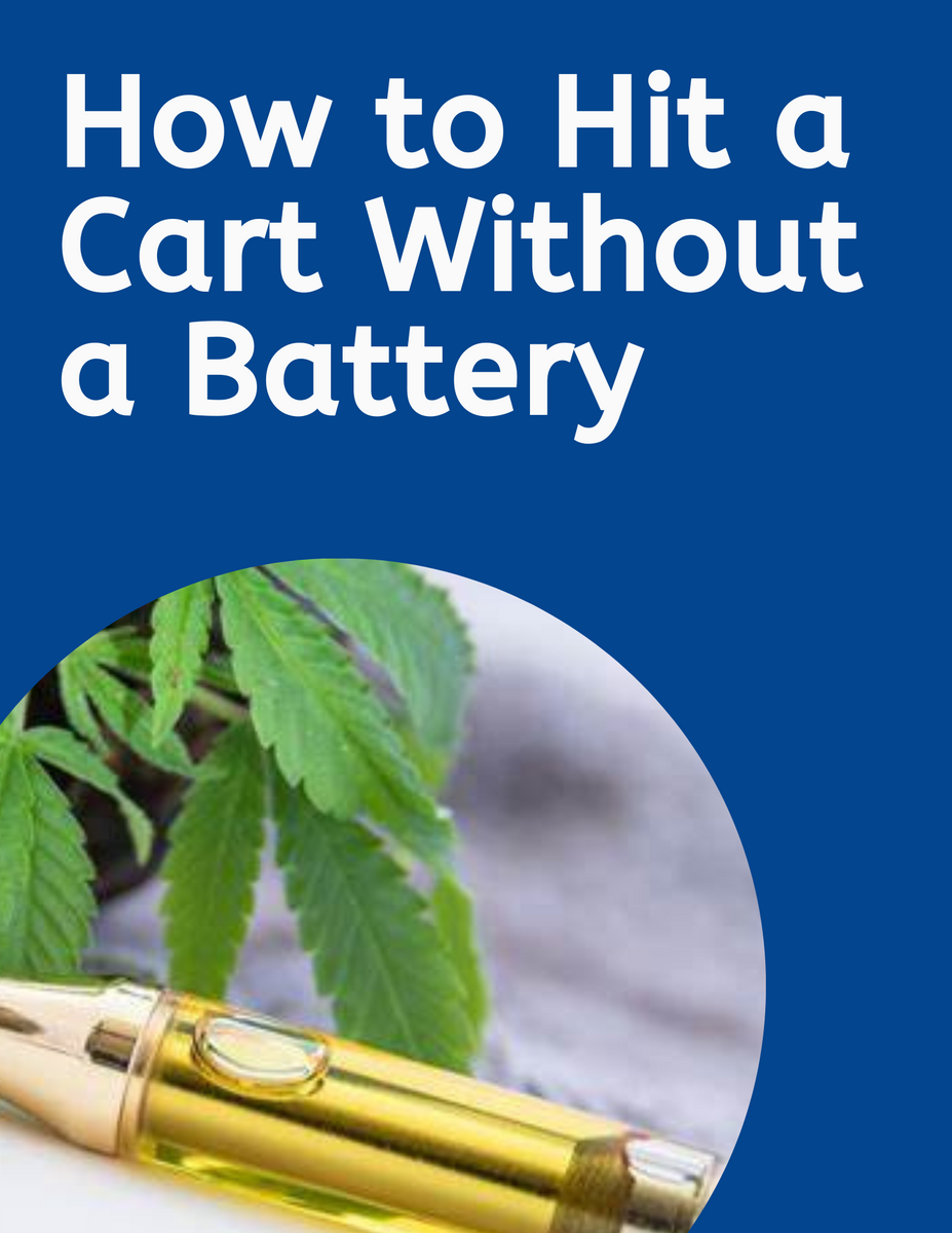 How to Hit a Cart Without a Battery Triangle Hemp Wellness