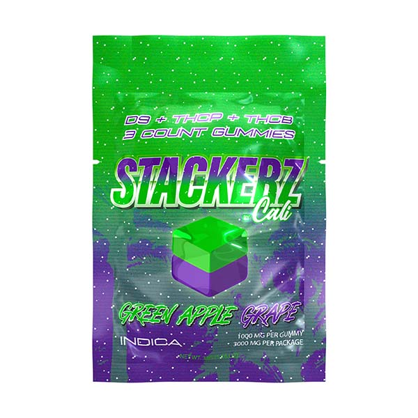 Cali Extrax Stackerz Gummies 3000mg | Delta-9 THCP THCB – Triangle