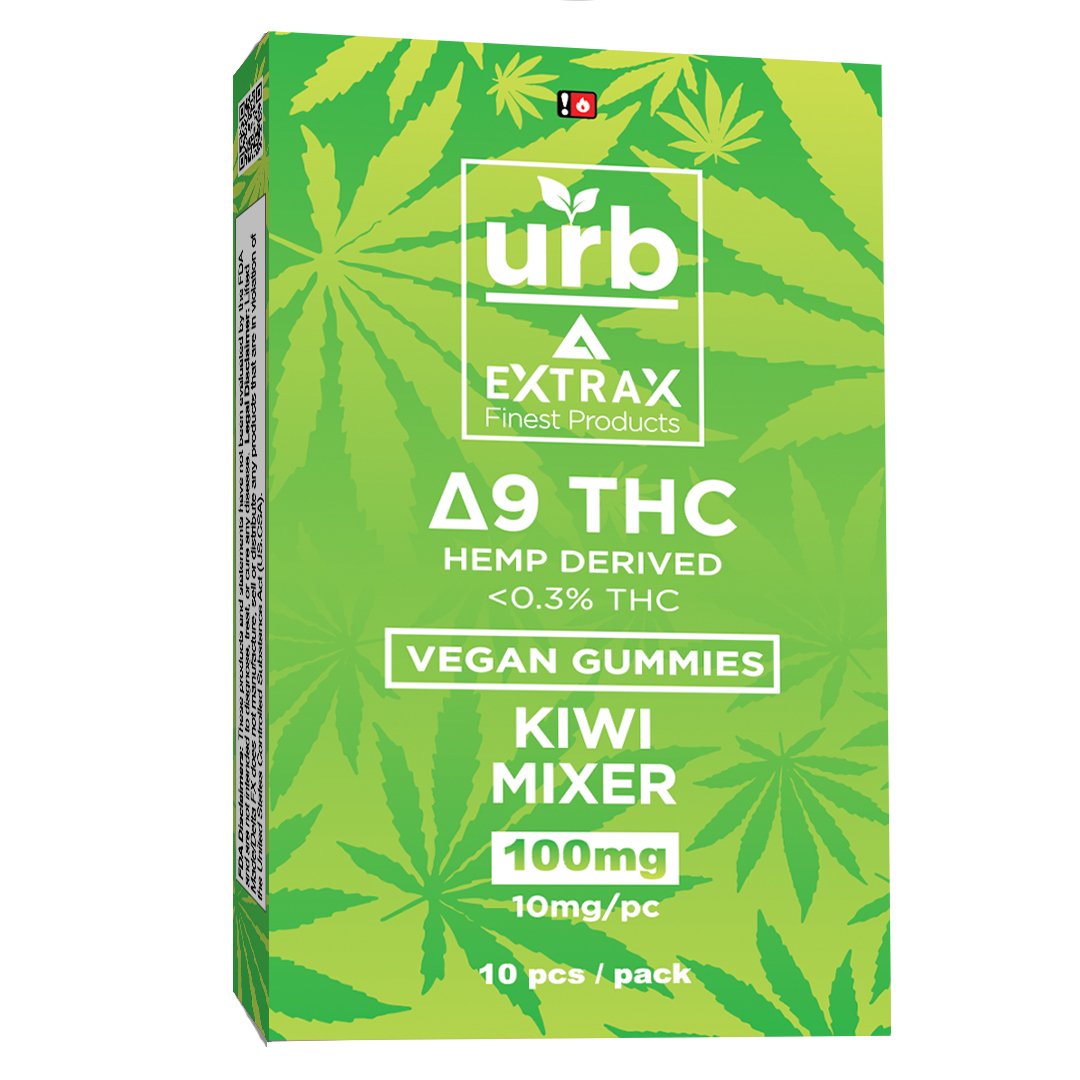 URB EXTRAX Delta 9 Gummies Triangle Hemp Wellness