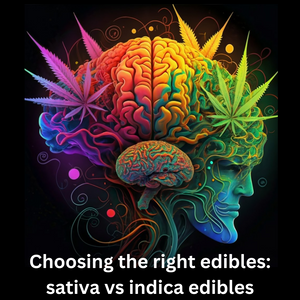 Choosing the right edibles: sativa vs indica edibles
