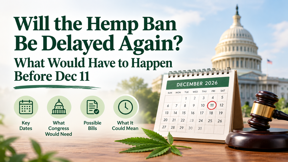 will the hemp ban be delayed again
