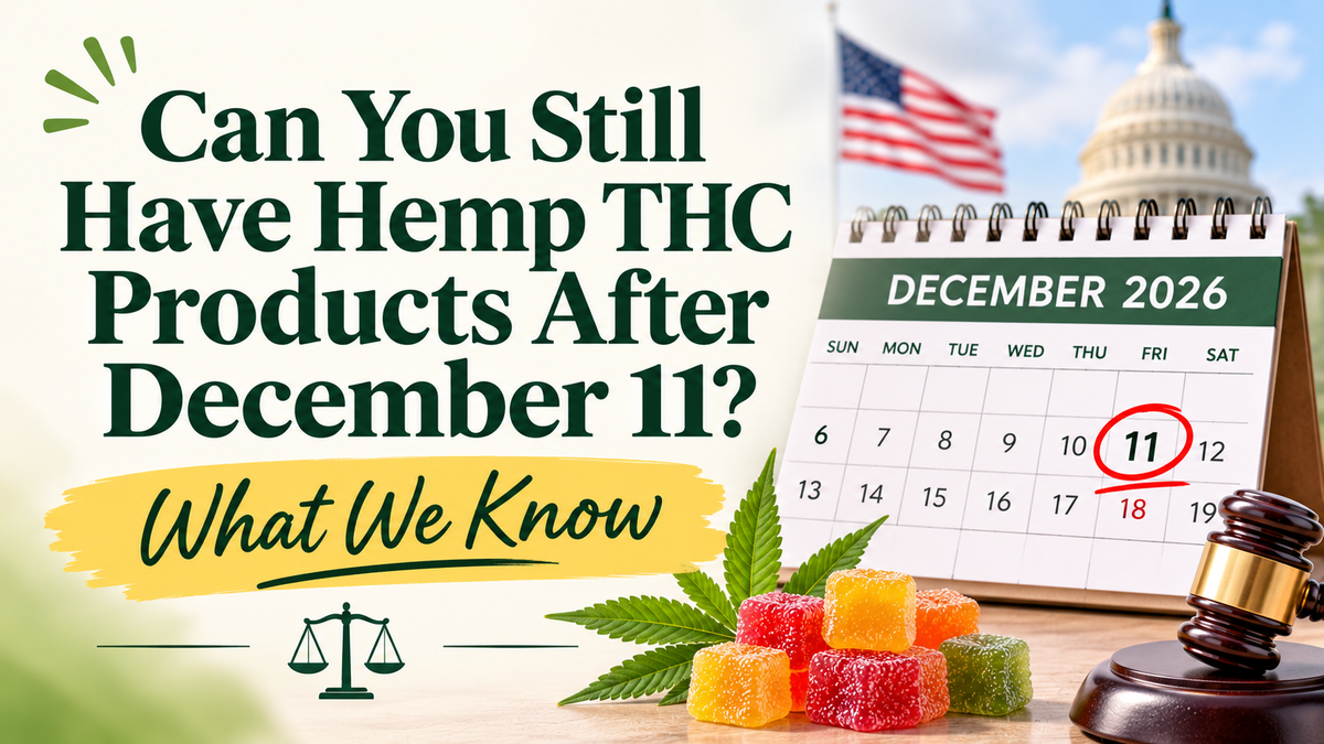 hemp THC products after December 11
