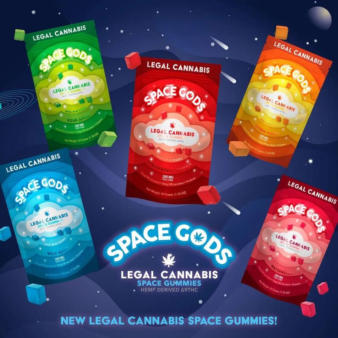 Space God- Legal Cannabis Space God Gummies Review