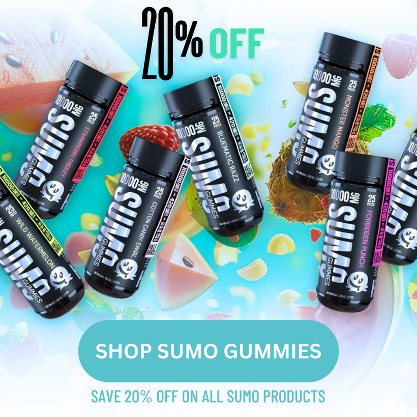 Your Ticket to Bliss: 20% Off Half Bakd Sumo Gummies!