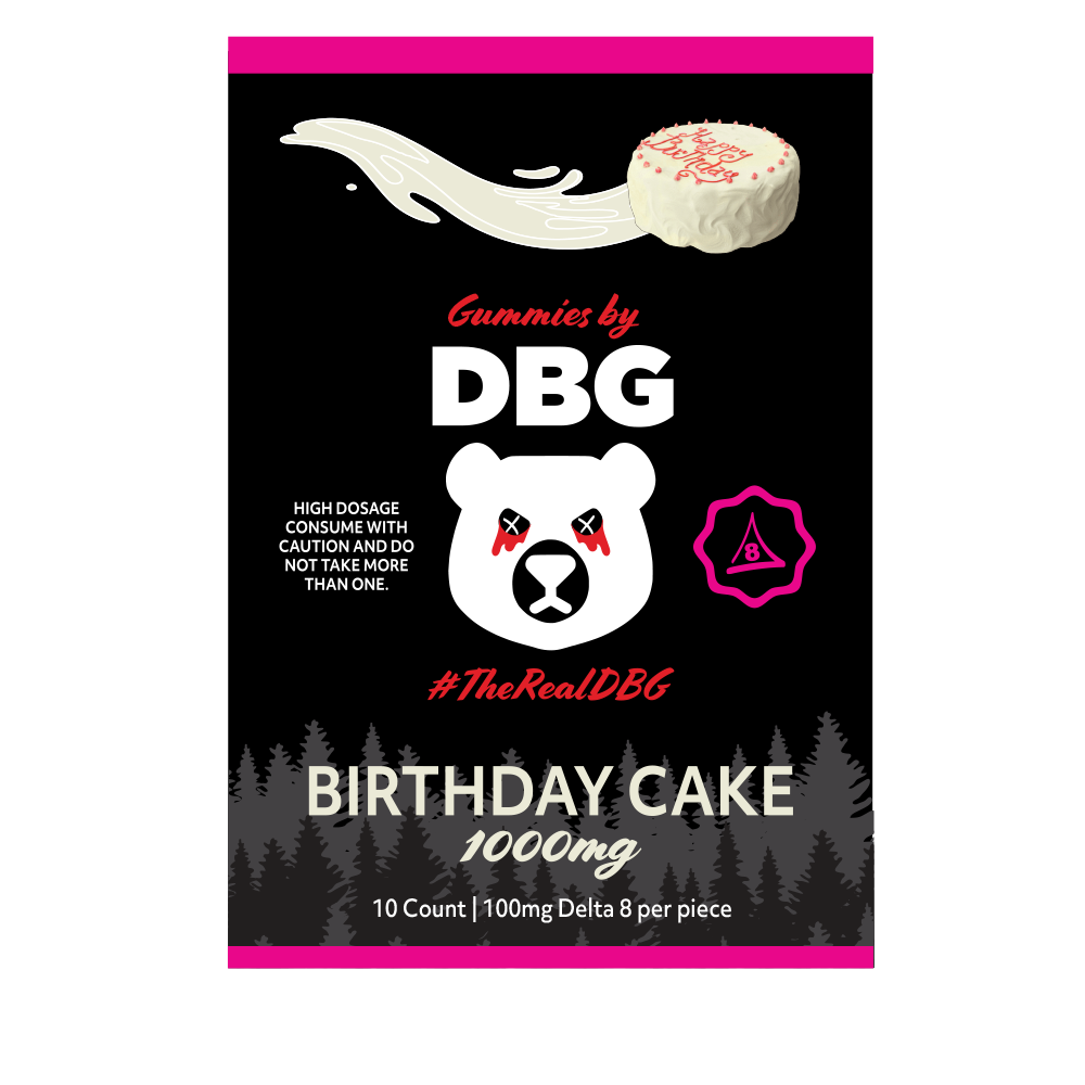 Death By Gummy Bears-1000mg/10 gummies per pack - Triangle Hemp Wellness