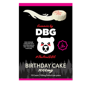 Death By Gummy Bears-1000mg/10 gummies per pack - Triangle Hemp Wellness