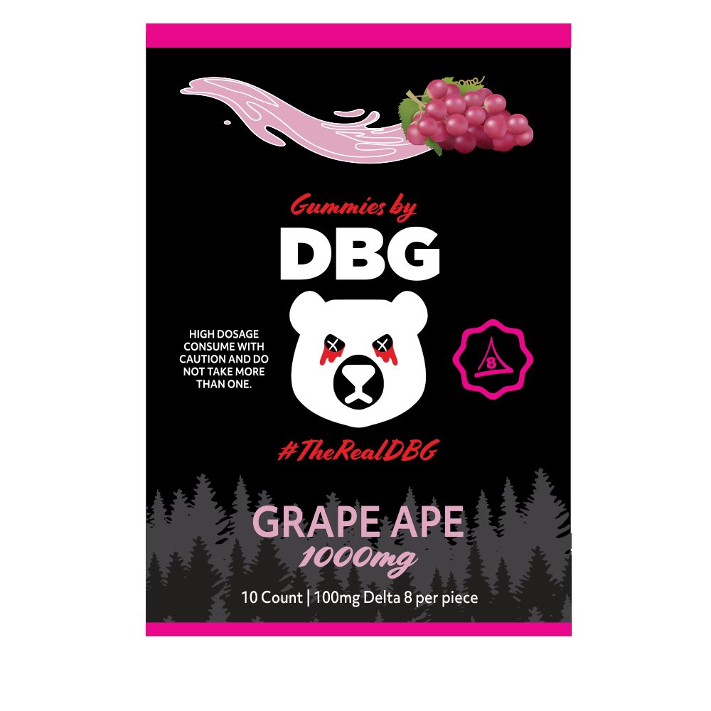 Death By Gummy Bears-1000mg/10 gummies per pack - Triangle Hemp Wellness
