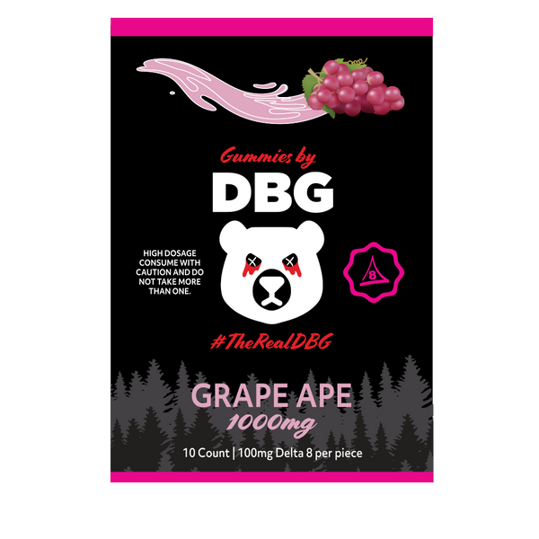 Death By Gummy Bears-1000mg/10 gummies per pack - Triangle Hemp Wellness