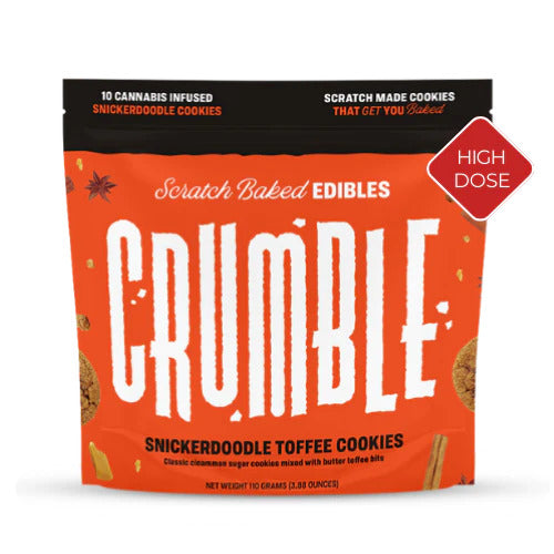 Crumble Snickerdoodle Toffee Cookie |(300mg) - Triangle Hemp Wellness