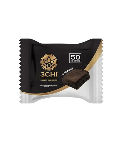3 CHI Delta 8 Brownies- 50MGs - Triangle Hemp Wellness