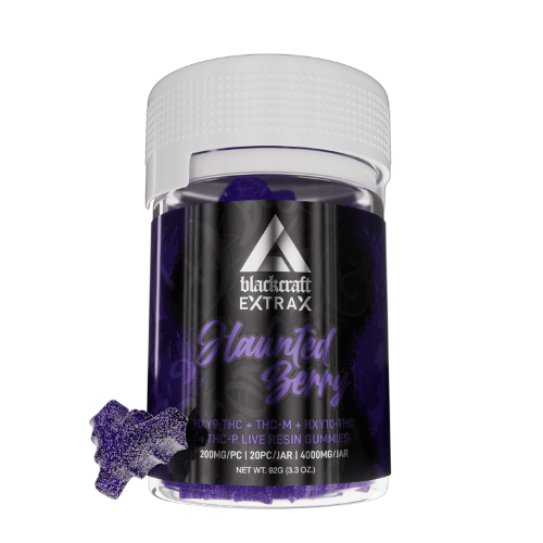 Blackcraft Extrax - HXY9-THC | THC-M | HXY10-THC | THC-P Live Resin Gummies - 4000mg - Triangle Hemp Wellness