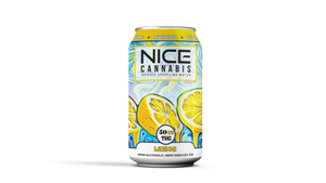 THC Infused Sparkling Water|Lemon 50mg - Triangle Hemp Wellness