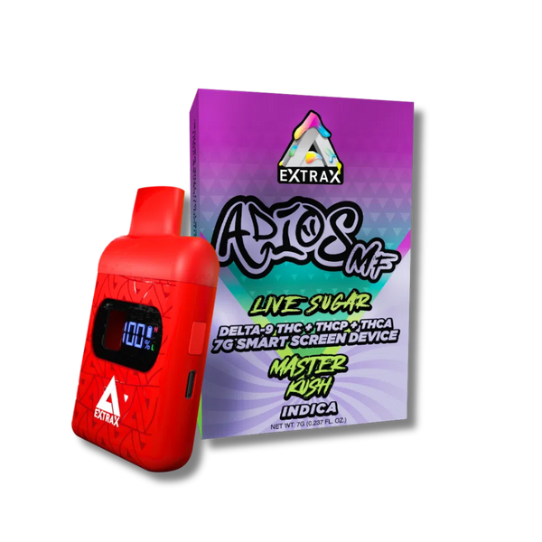 THCa Live Sugar 7G Disposable | Adios MF - Triangle Hemp Wellness