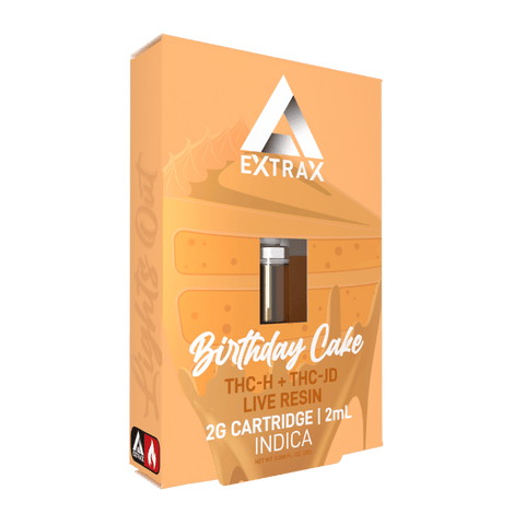 Birthday Cake THCh THCjd Cartridge – Live Resin (2Gram) - Triangle Hemp Wellness