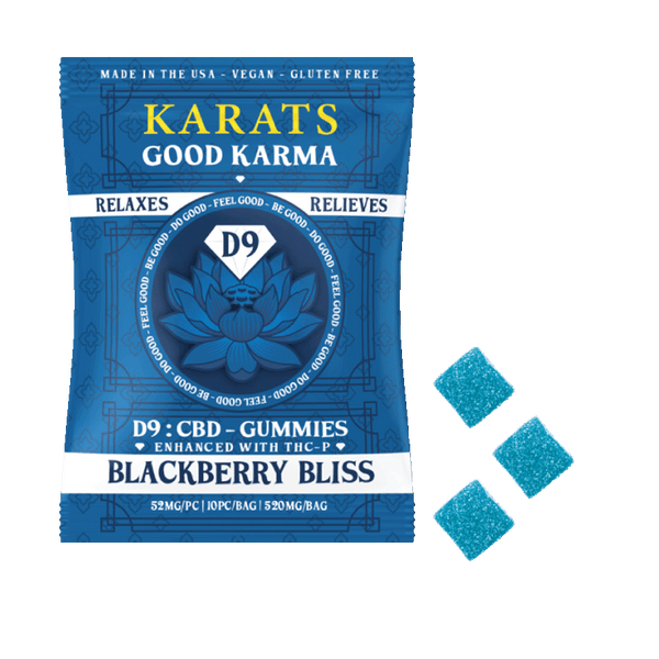 Karats Good Karma D9 + CBD Gummies 520mg - Triangle Hemp Wellness