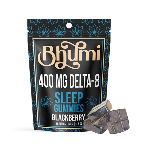 Bhumi Blackberry Gummy 10pc (400mg D8) - Triangle Hemp Wellness
