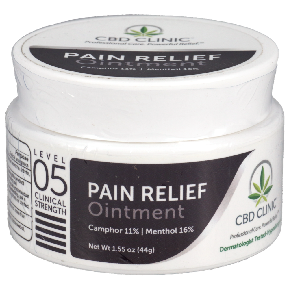 CBD Clinic™ Clinical Strength: Level 5 – Pain Relief Ointment