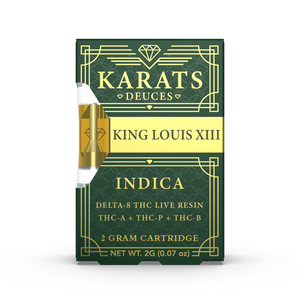 King Louis XIII Karats Deuces Cartridge 2G - Triangle Hemp Wellness