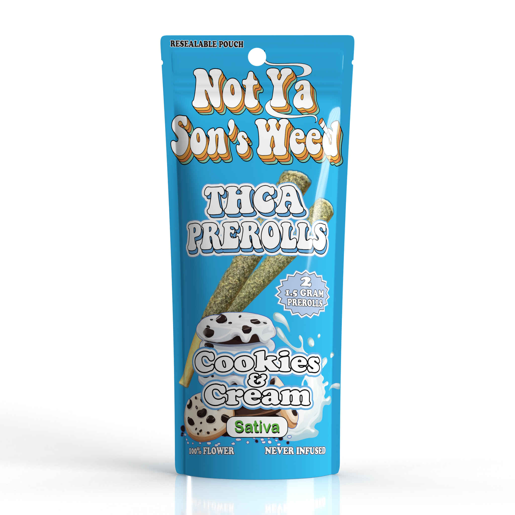 NYSW Cookies & Cream Pre Roll – THCA 2 Pack