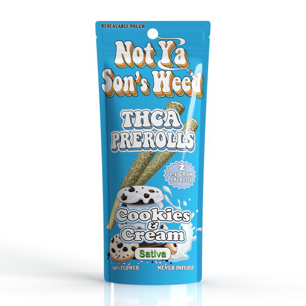 NYSW Cookies & Cream Pre Roll – THCA 2 Pack