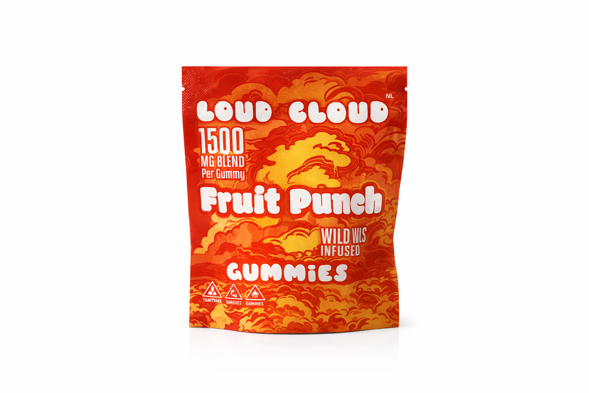Loud Cloud 1500mg High-Potency Gummies – 5-Cannabinoid Blend