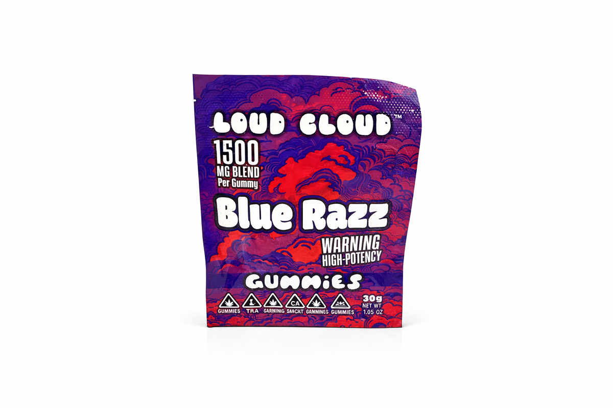 Loud Cloud 1500mg High-Potency Gummies – 5-Cannabinoid Blend
