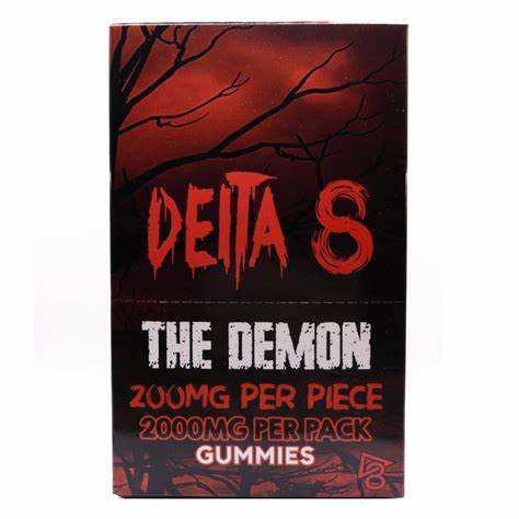 The Demon Delta 8 2000 MG Gummies - Triangle Hemp Wellness
