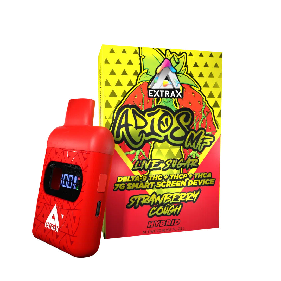 THCa Live Sugar 7G Disposable | Adios MF - Triangle Hemp Wellness