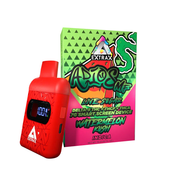 THCa Live Sugar 7G Disposable | Adios MF - Triangle Hemp Wellness