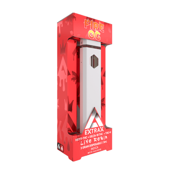 Extrax Fire OG HXY11-THC Disposable – 3G - Triangle Hemp Wellness