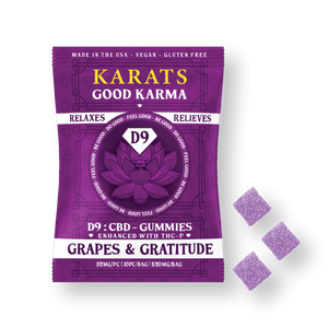 Karats Good Karma D9 + CBD Gummies 520mg - Triangle Hemp Wellness