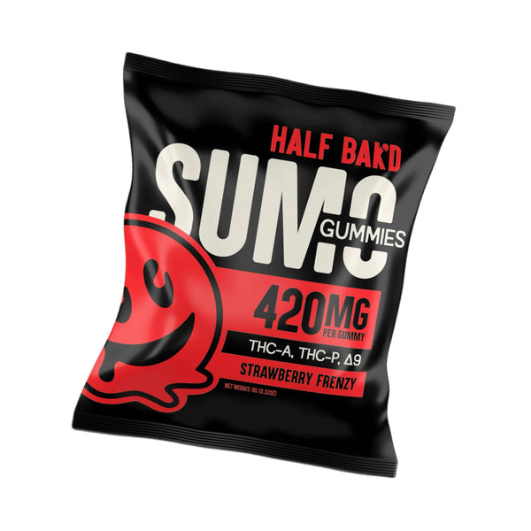 Half Bak’d Sumo Blend Gummies 2ct 840mg - Triangle Hemp Wellness