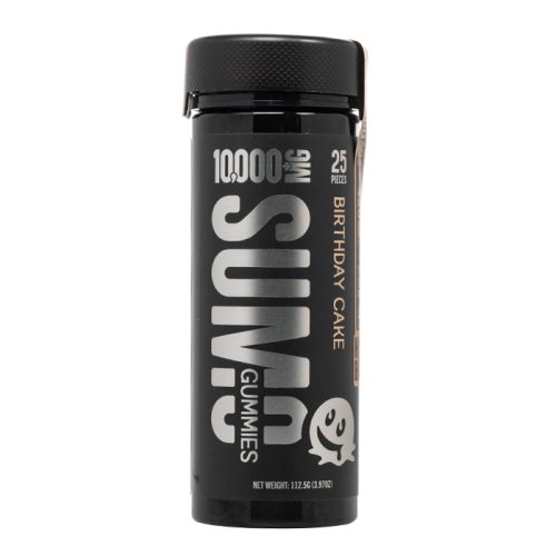 Half Bak’d Sumo Gummies 420mg 25ct 10500mg – Birthday Cake