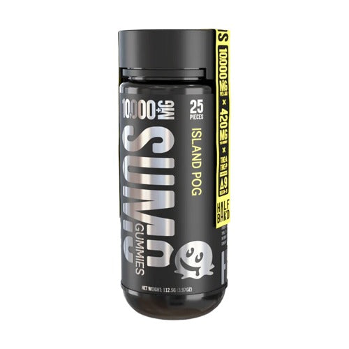 Half Bak’d Sumo Gummies 420mg 25ct 10500mg – Island Pog