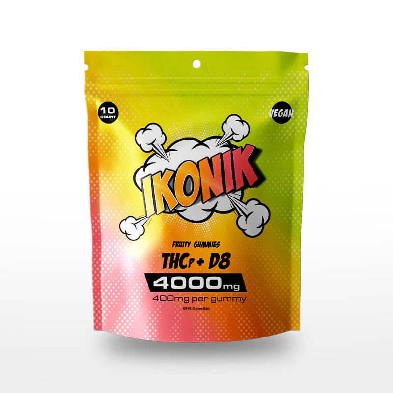 Ikonik THCP + D8 Gummies 10ct 4000mg – Triangle Hemp Wellness