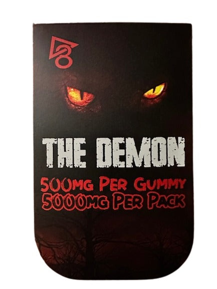 The Demon Delta 8 5000 MG Gummies - Triangle Hemp Wellness