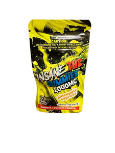 Insane THC Heavy Blend Gummies|(2ct) 1000MG - Triangle Hemp Wellness