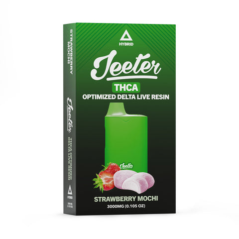 Sticky Ricky Jeeter Vape Jeeter's 3 Gram Disposables – Triangle Hemp Wellness