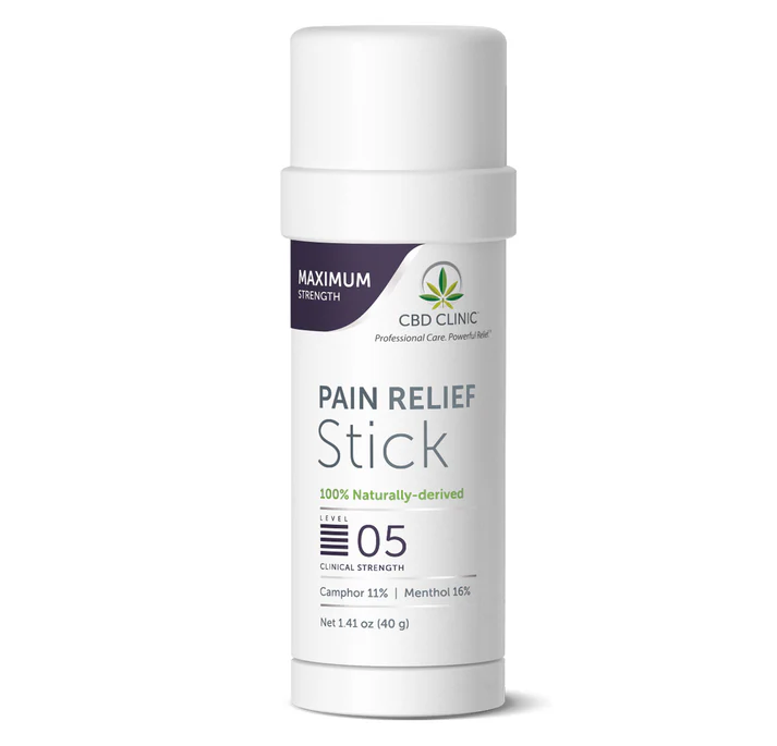CBD CLINIC Level 5 Pain Stick | Maximum Strength Relief – Triangle Hemp ...