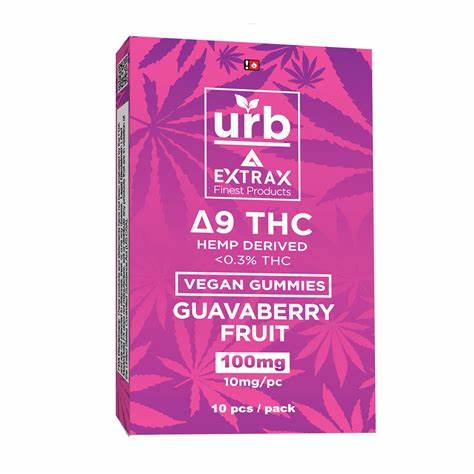 URB EXTRAX Delta 9 Gummies - Triangle Hemp Wellness