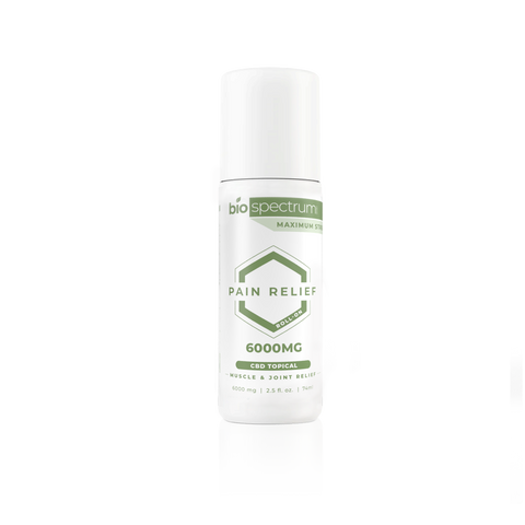 BioSpectrum Topical Relief Roll-On 6000mg | Broad Spectrum CBD + Lidocaine - Triangle Hemp Wellness