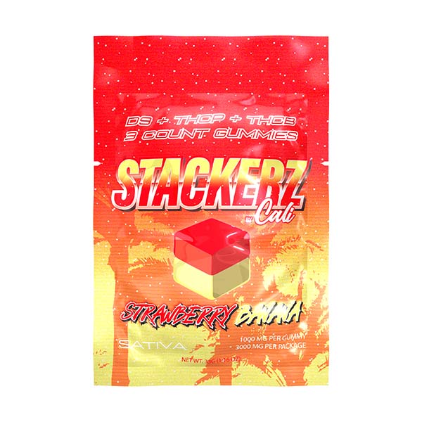 Cali Extrax Stackerz Gummies 3000mg | Delta-9 THCP THCB – Triangle
