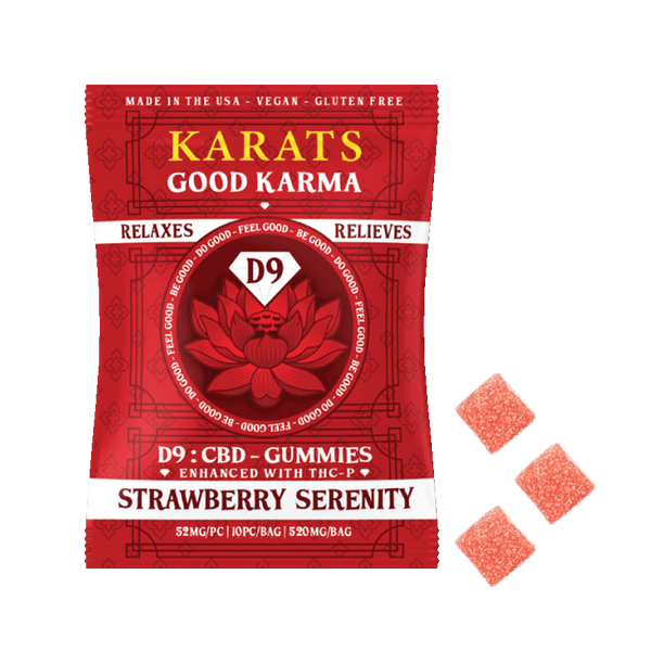 Karats Good Karma D9 + CBD Gummies 520mg - Triangle Hemp Wellness
