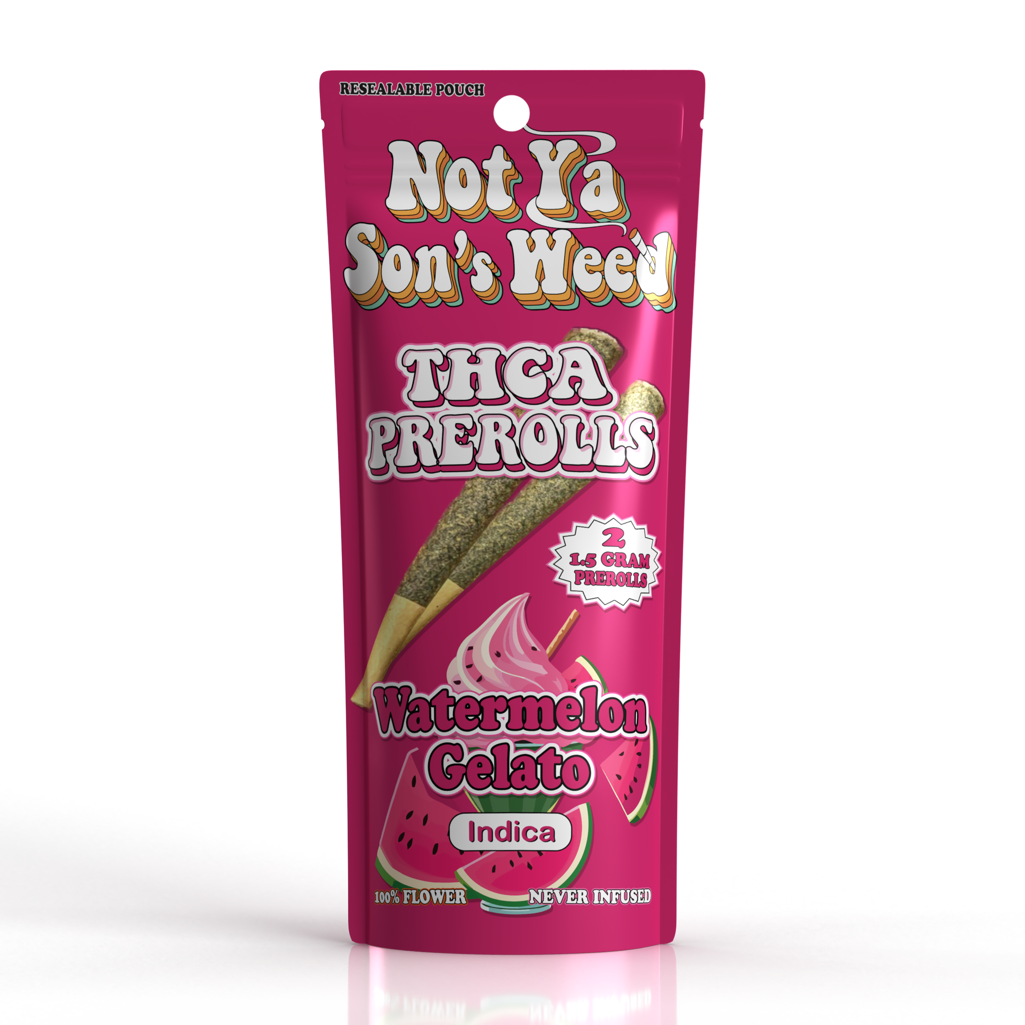 NYSW Watermelon Gelato Pre Roll – THCA 2 Pack
