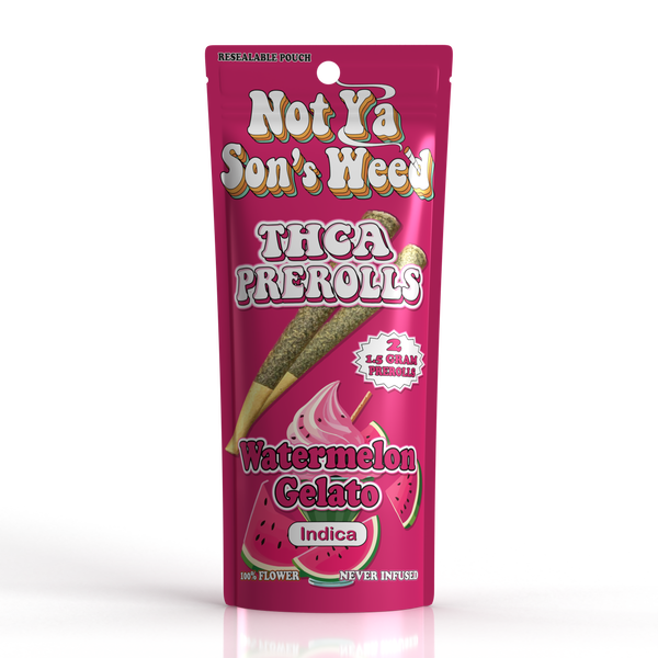 NYSW Watermelon Gelato Pre Roll – THCA 2 Pack