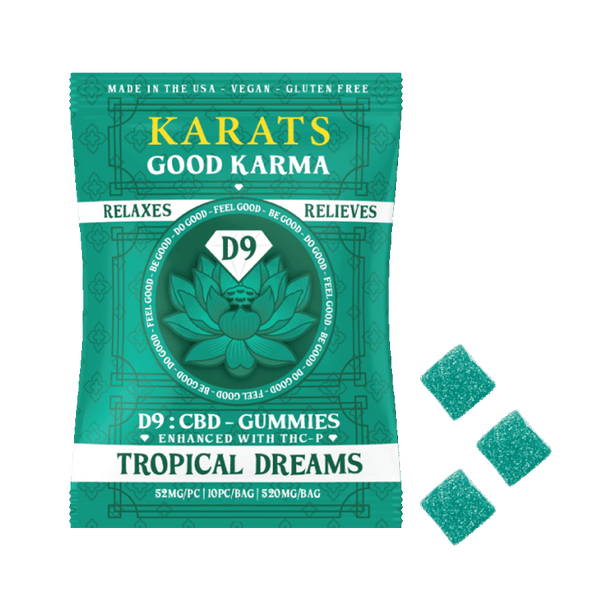 Karats Good Karma D9 + CBD Gummies 520mg - Triangle Hemp Wellness