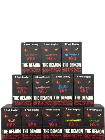The Demon Delta 8 5000 MG Gummies - Triangle Hemp Wellness