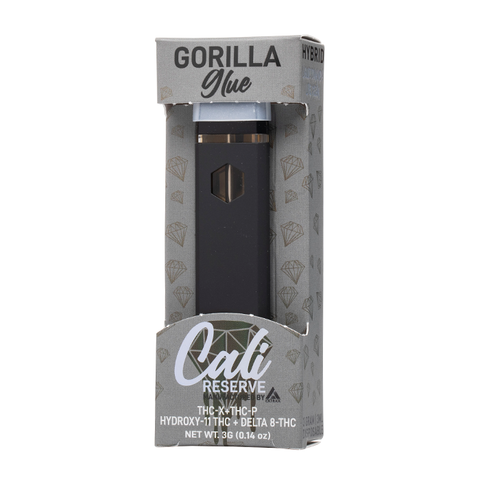 Cali Reserve 3 Gram THC-X + THC-P + Hydroxy-11 + Delta-8 Live Resin Disposable - Gorilla Glue- Hybrid - Triangle Hemp Wellness