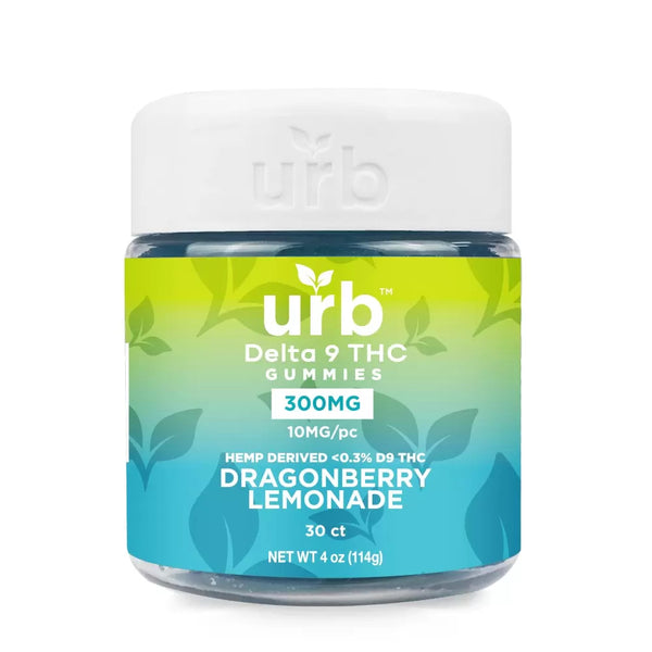 Urb Delta 9 THC 300mg Gummies - Triangle Hemp Wellness